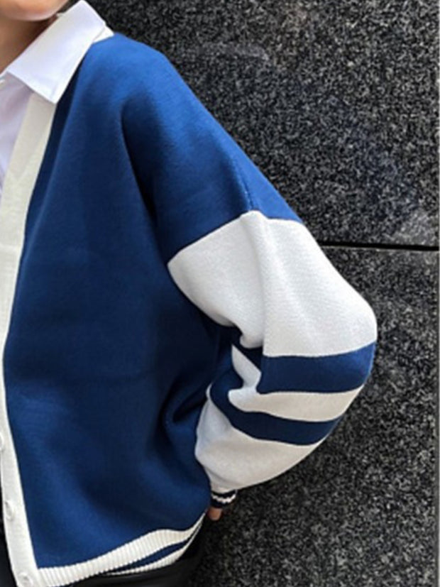 The Contrast Cardigan