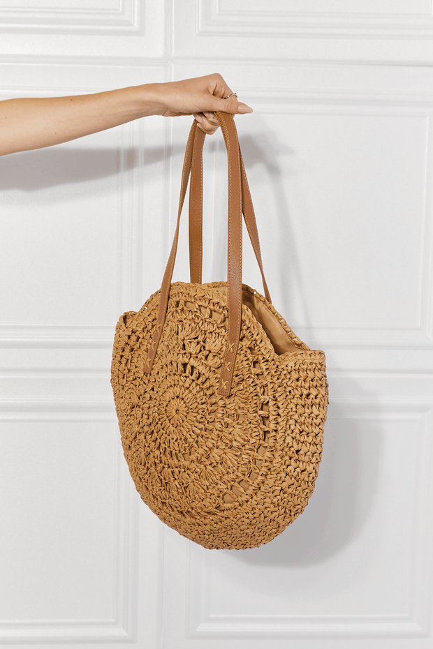 Caramel Crochet Handbag