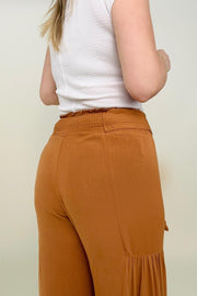 Cozy Co Tiered Palazzo Pants