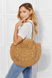 Caramel Crochet Handbag
