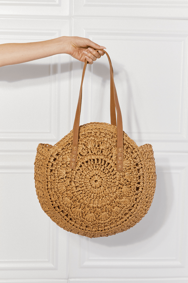 Caramel Crochet Handbag