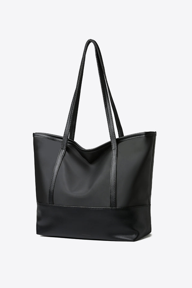 Large Vegan Leather Tote