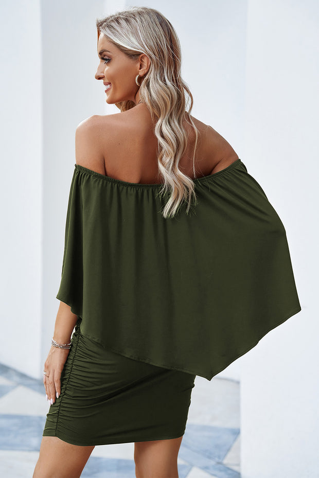 The Off-Shoulder Layered Dress