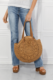 Caramel Crochet Handbag