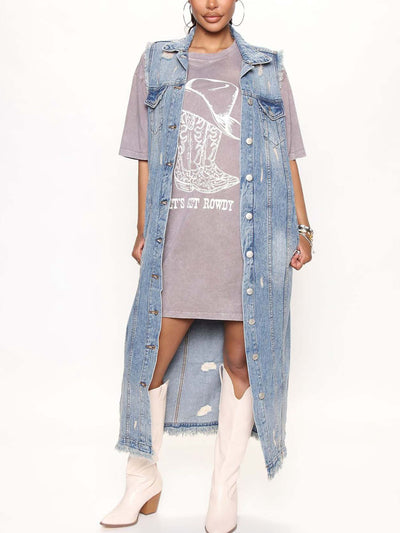 Get Low Sleeveless Jacket