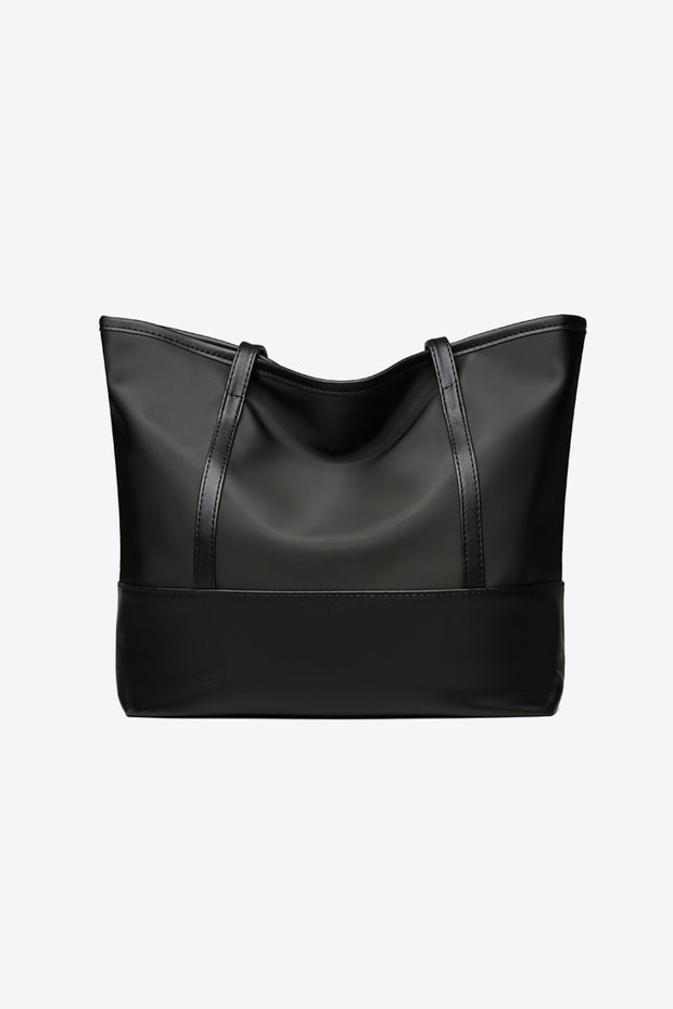 Large Vegan Leather Tote