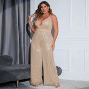 Sassy Sequined Jumpsuit