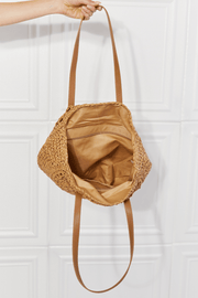 Caramel Crochet Handbag