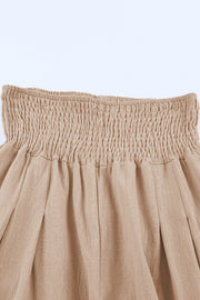 Smocked High Waisted Pants