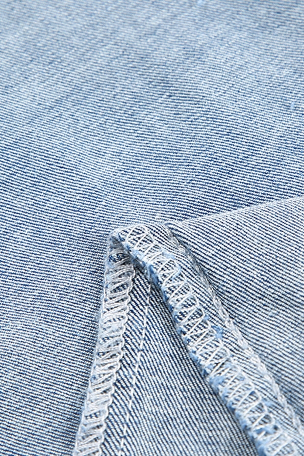 Sky Blue High Rise Skinnies