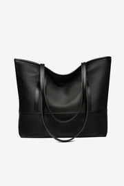 Large Vegan Leather Tote