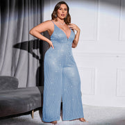 Sassy Sequined Jumpsuit