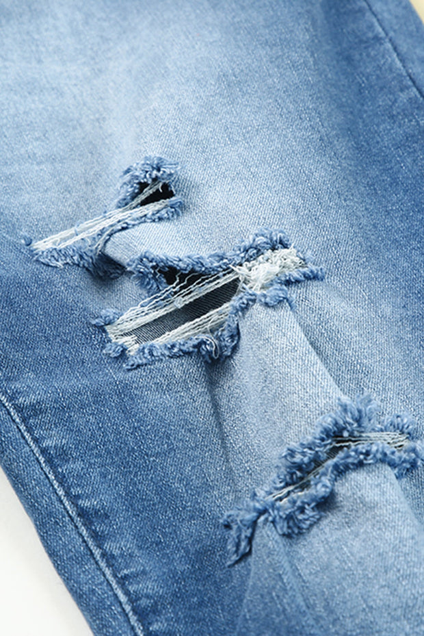 Sky Blue High Rise Skinnies