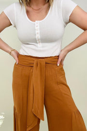 Cozy Co Tiered Palazzo Pants