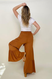 Cozy Co Tiered Palazzo Pants