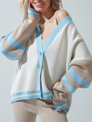 The Contrast Cardigan