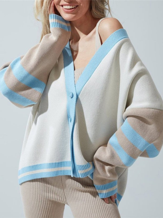 The Contrast Cardigan