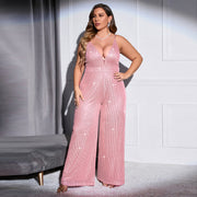 Sassy Sequined Jumpsuit