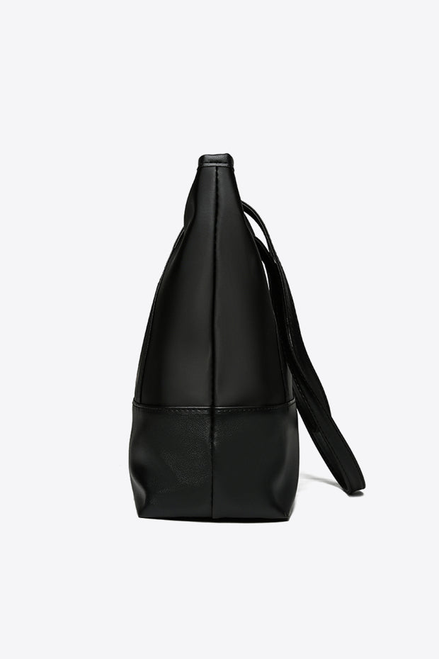 Large Vegan Leather Tote