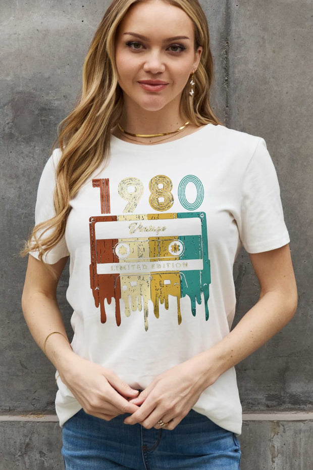 VINTAGE LIMITED EDITION Graphic Cotton Tee