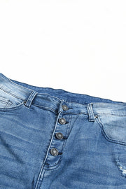 Sky Blue High Rise Skinnies