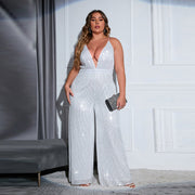 Sassy Sequined Jumpsuit
